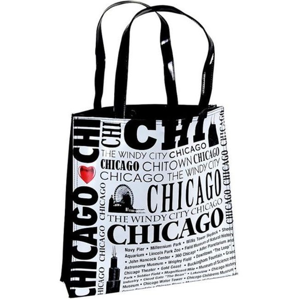 Americaware Americaware VTBCHI01 Chicago Vinyl Cosmo Bag VTBCHI01